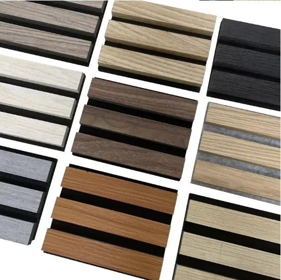 Acoustic Wood Slat Panels Three Sides Akupanel
